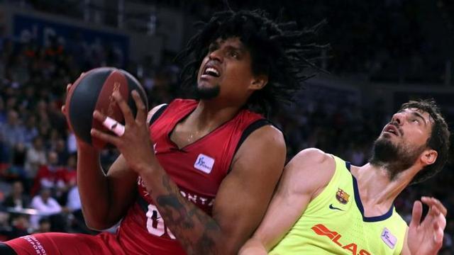 Un momento del Tecnyconta Zaragoza-Barcelona Lassa
