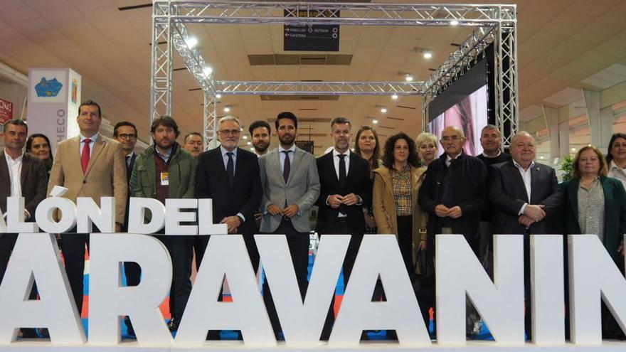 Un momento de la inauguración, ayer, del Salón en el Palacio de Ferias y Exposiciones (Ifepa). | IFEPA