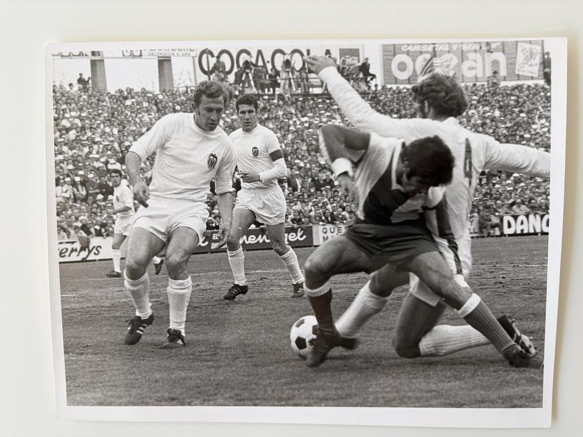 Un lance en el campo de Sarrià, el 18 de abril de 1971