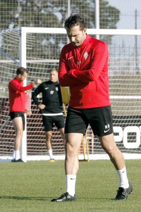 Entrenamiento del Sporting