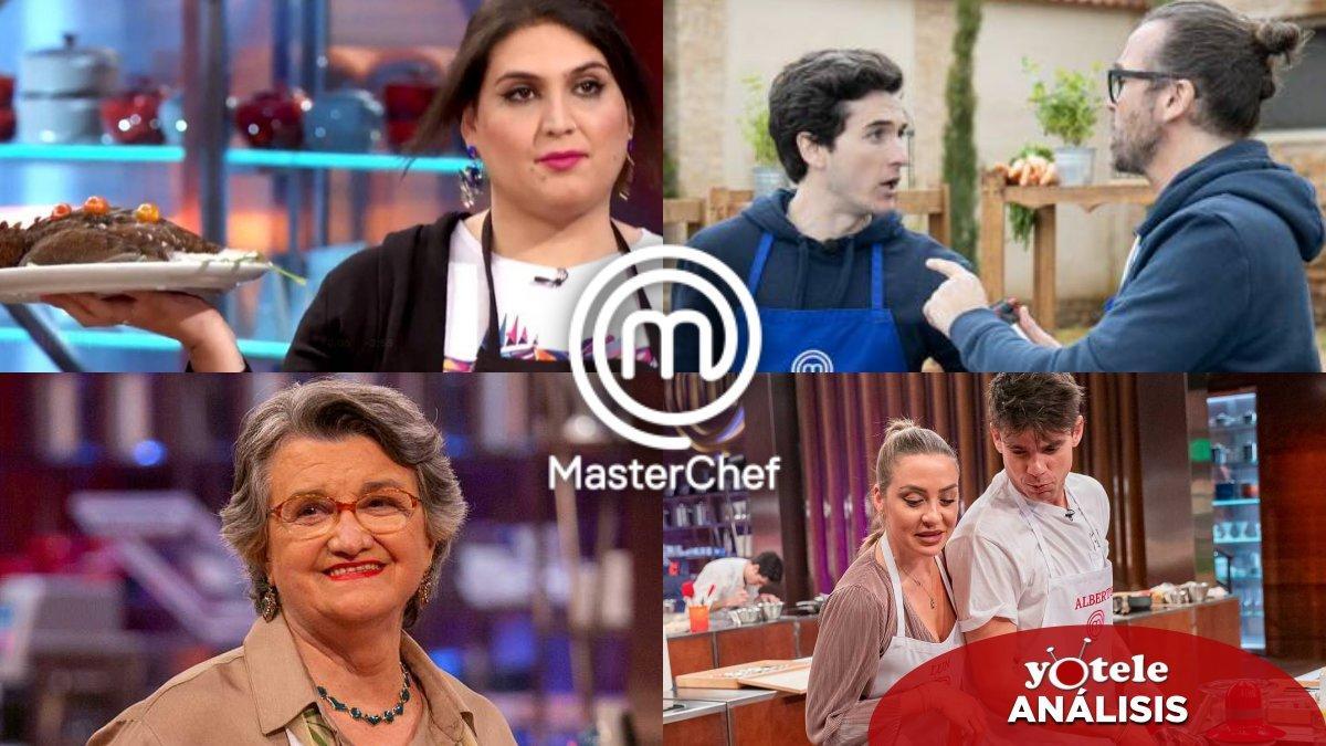 Algunos de los concursantes de la octava edición de 'Masterchef'