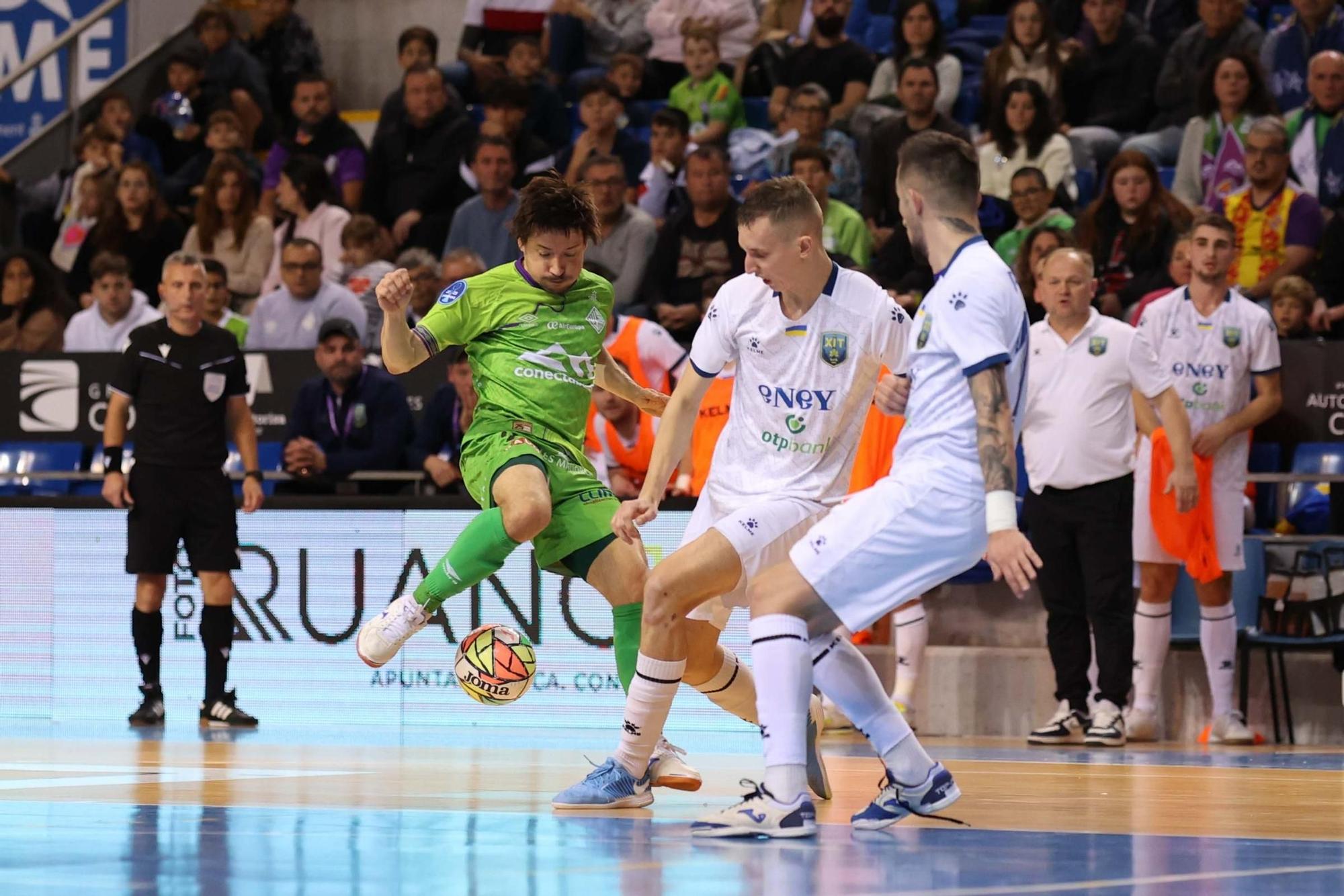 La clasificación del Palma Futsal para la Fase Final de la Champions League, en imágenes