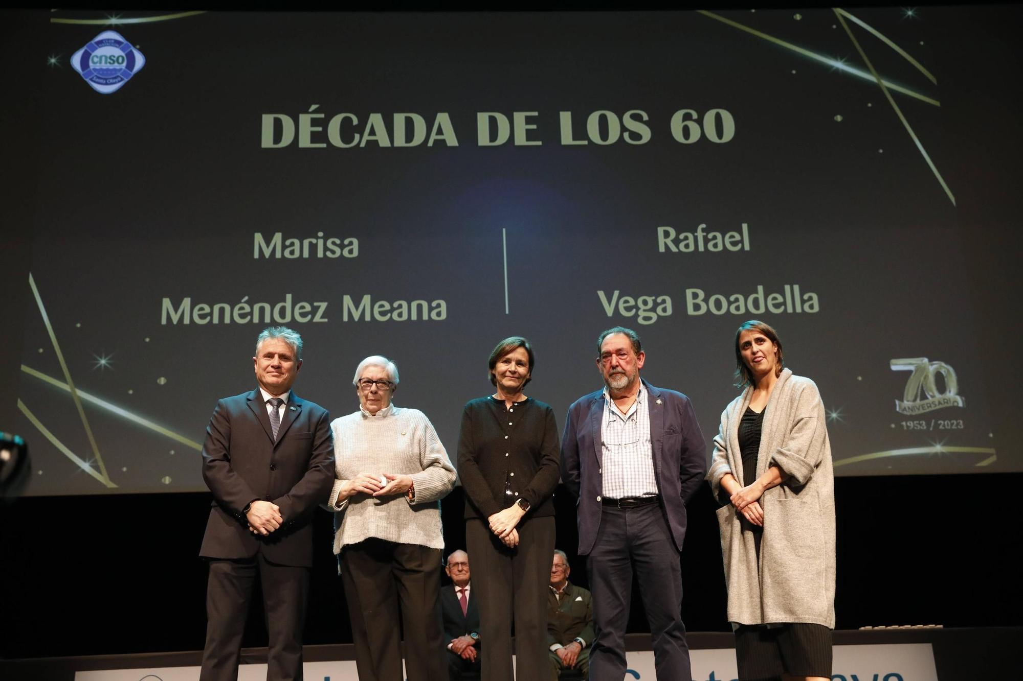 Así fue la gala por los 70 años del Club de Natación Santa Olaya (en imágenes)