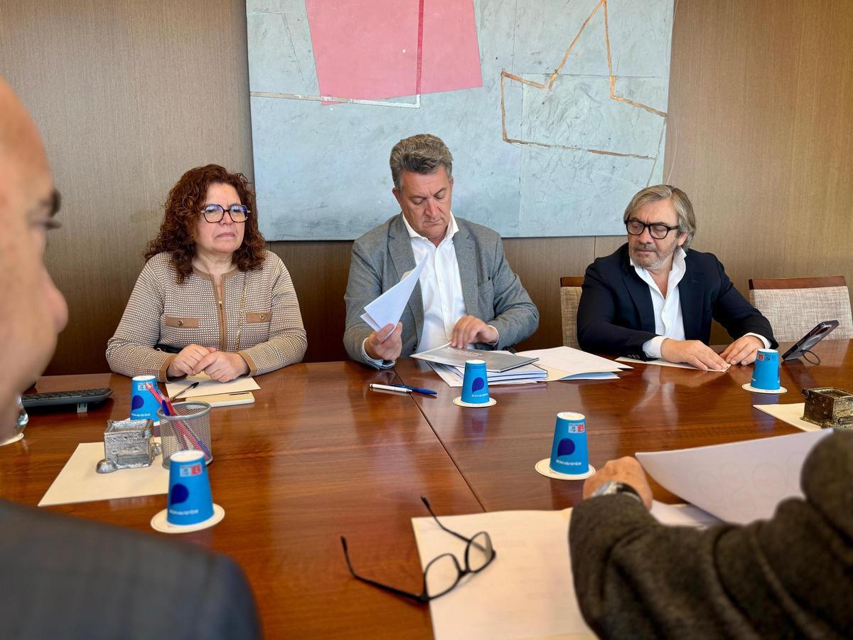 Reunión entre la Generalitat y la Federación de Contratistas de Obra Pública sobre Cercanías