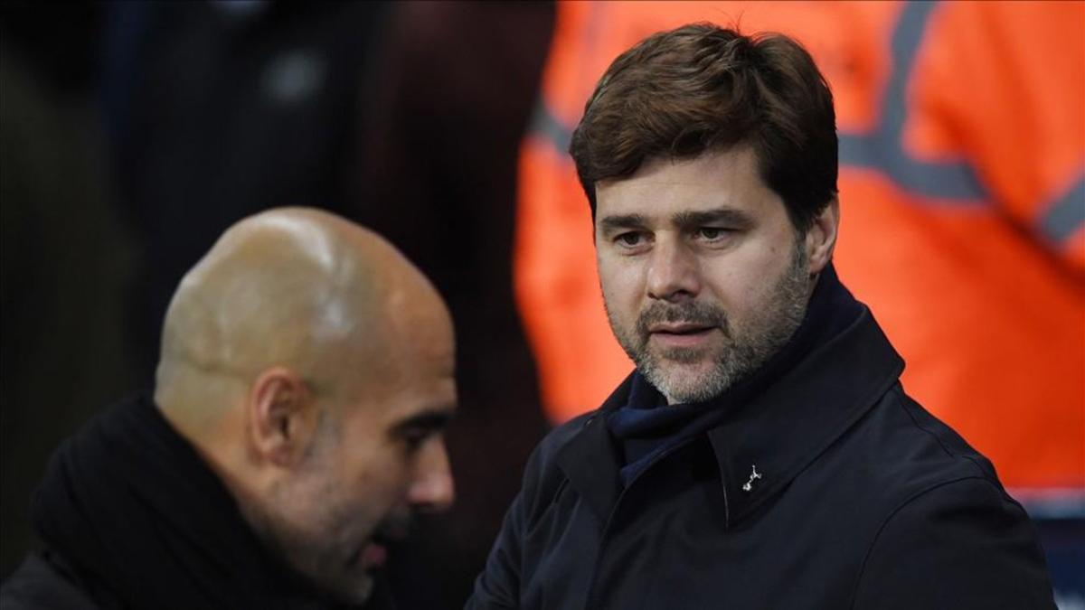 Pep Guardiola le ganó la partida a Mauricio Pochettino en el Manchester City - Tottenham