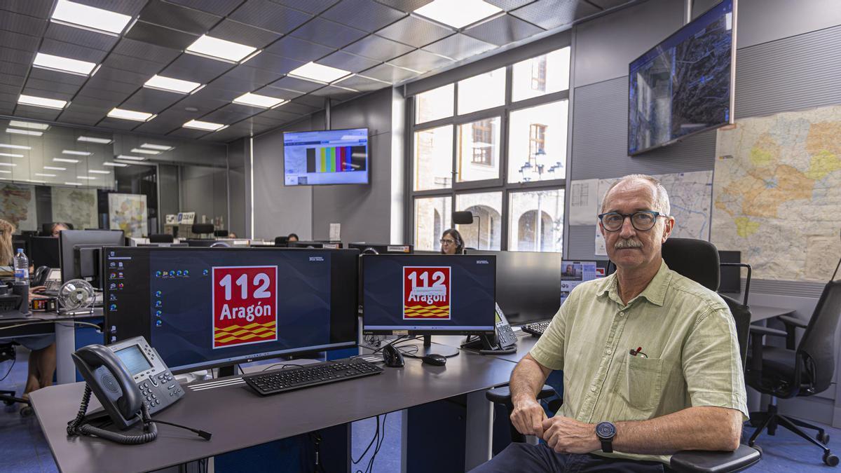 Director general de Interior y Emergencias del Gobierno de Aragón, Miguel Ángel Clavero.