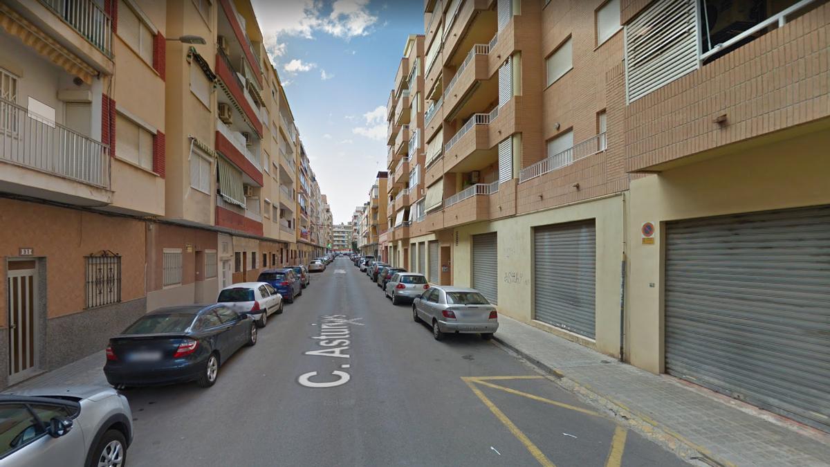 La anciana vivía en la calle Asturias, de Sagunt