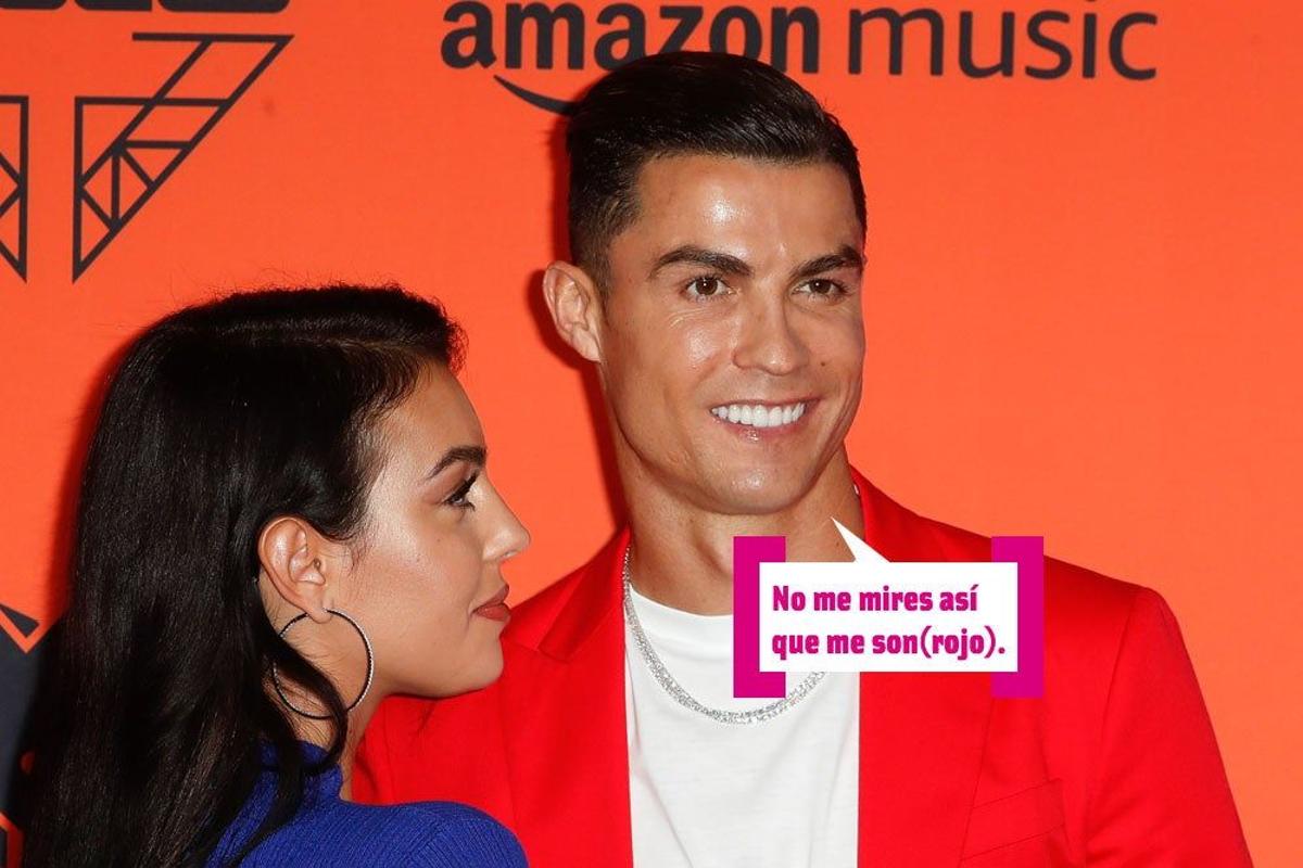 Cristiano y Georgina en la alfombra roja de los MTV EMA 2019
