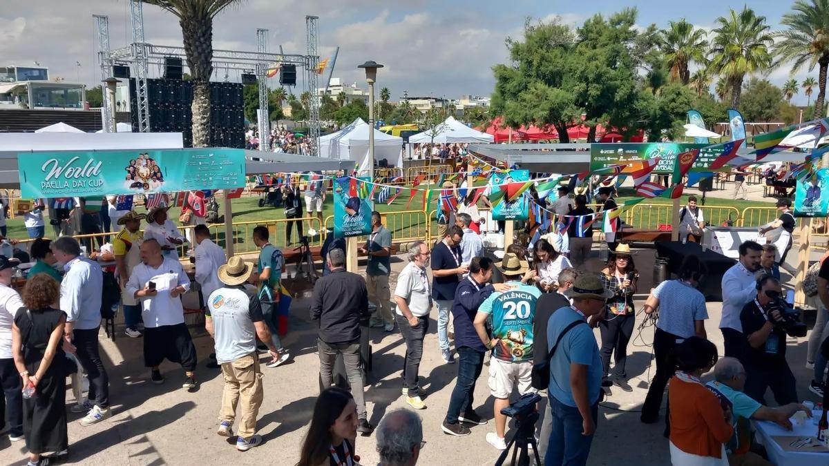 Sexta edición del World Paella Cup en La Marina de València.