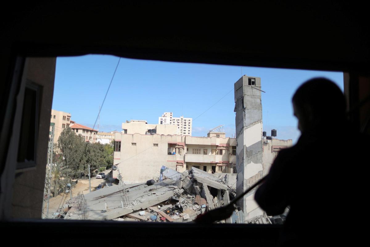 Una casa derruida en imagen de archivo.