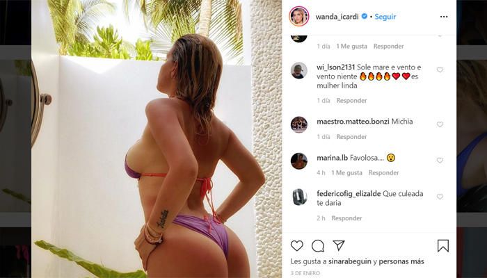 Wanda Nara, mujer de Icardi, desafía la censura