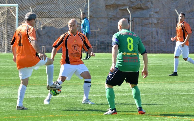 26/06/2018 MELENARA, TELDE. Triangular de fútbol de Taxistas. YAIZA SOCORRO.  | 26/06/2018 | Fotógrafo: Yaiza Socorro