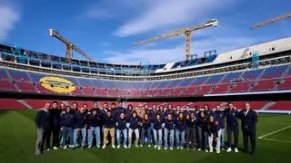 El Camp Nou, "un sueño" pendiente para diez jugadoras del Barça