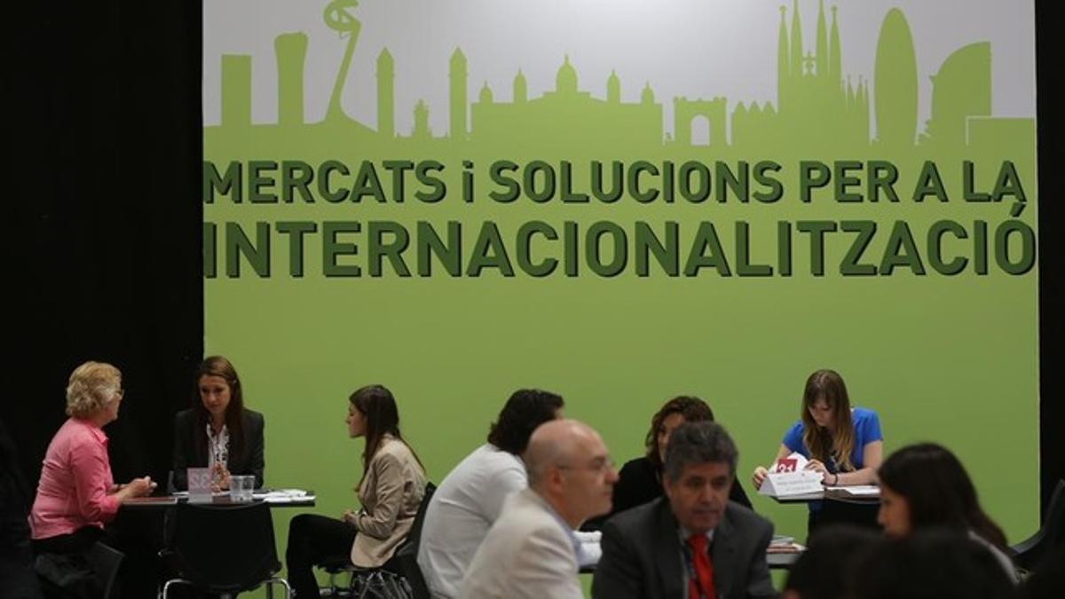 Entrevistas en el salón Bizbarcelona.