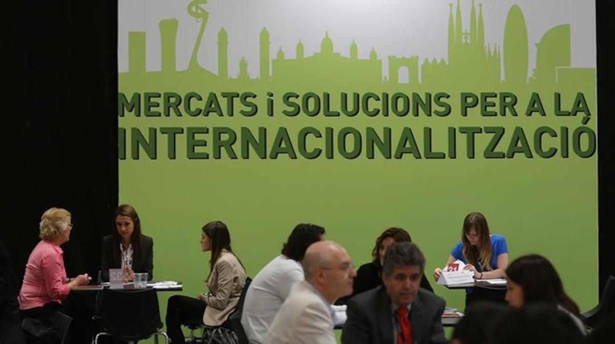 Entrevistas en el salón Bizbarcelona. Entrevistas en el salón Bizbarcelona.