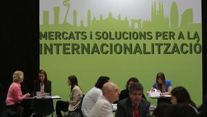 Entrevistas en el salón Bizbarcelona.