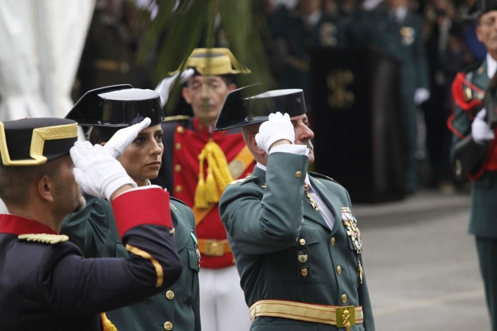 Fiesta de la Guardia Civil el día de su patrona