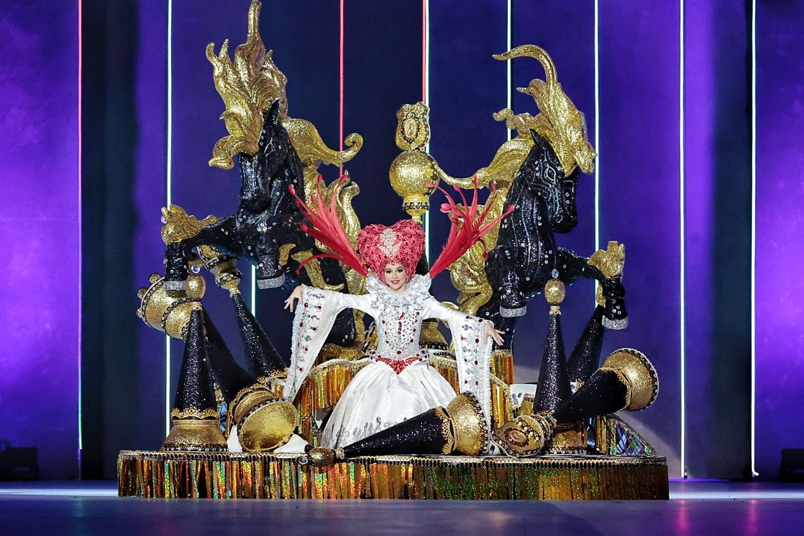 Candidatas a Reina Infantil del Carnaval de Santa Cruz de Tenerife