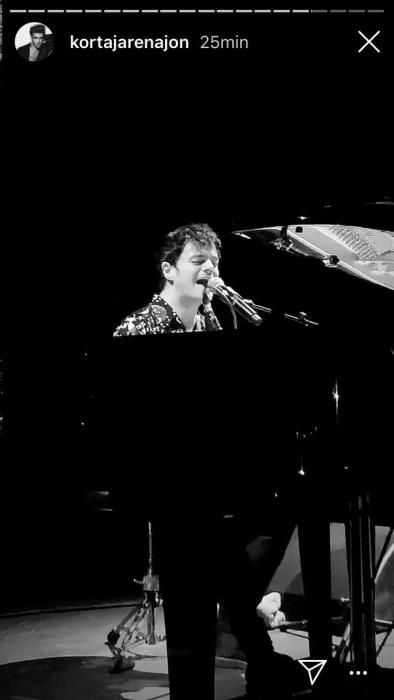 Jamie Cullum, durante su actuación. // J.K.