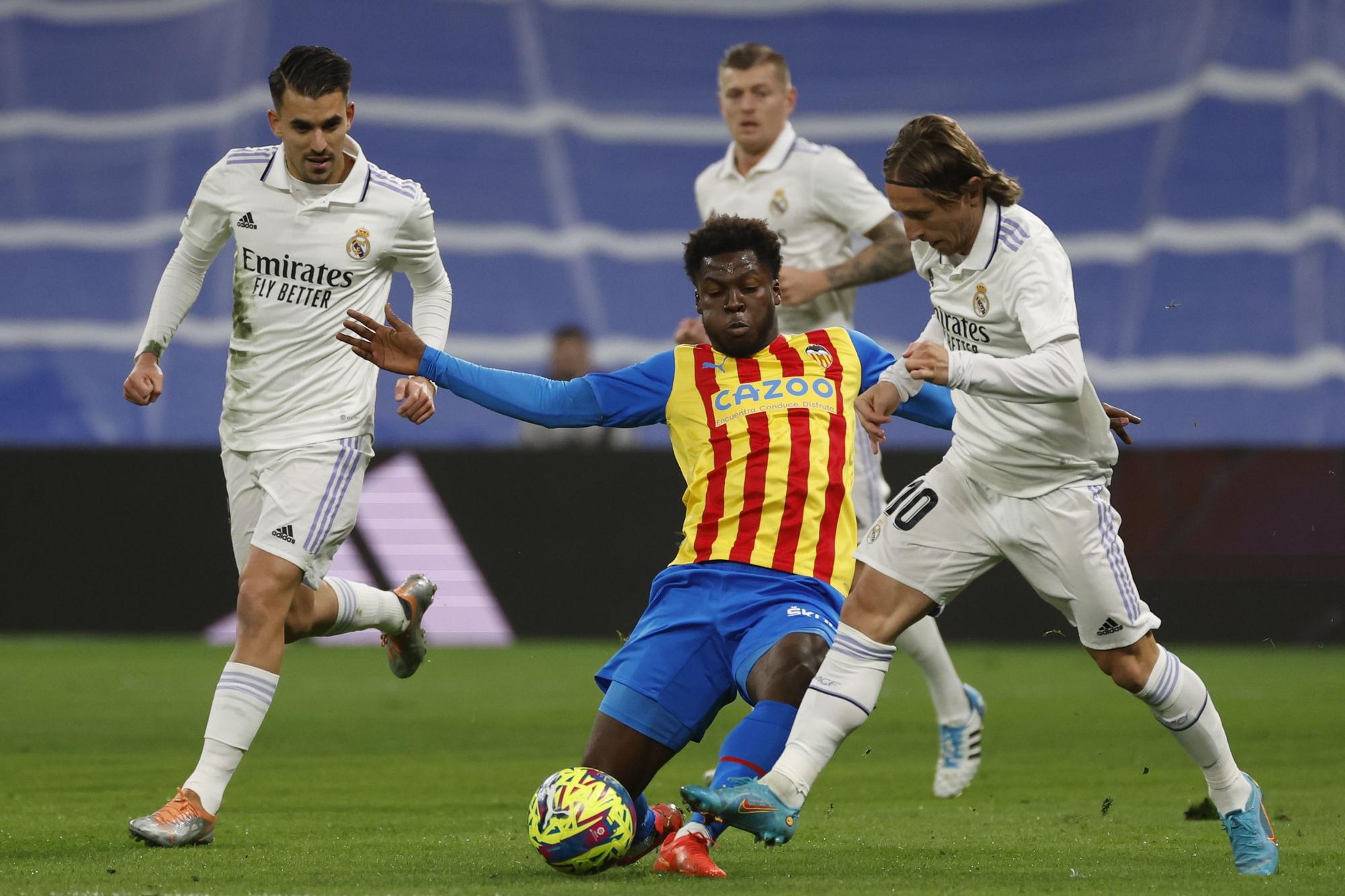 Imágenes del Real Madrid - Valencia CF en el Santiago Bernabéu