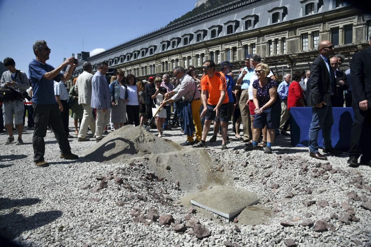 Inauguración de la Estación de Canfranc