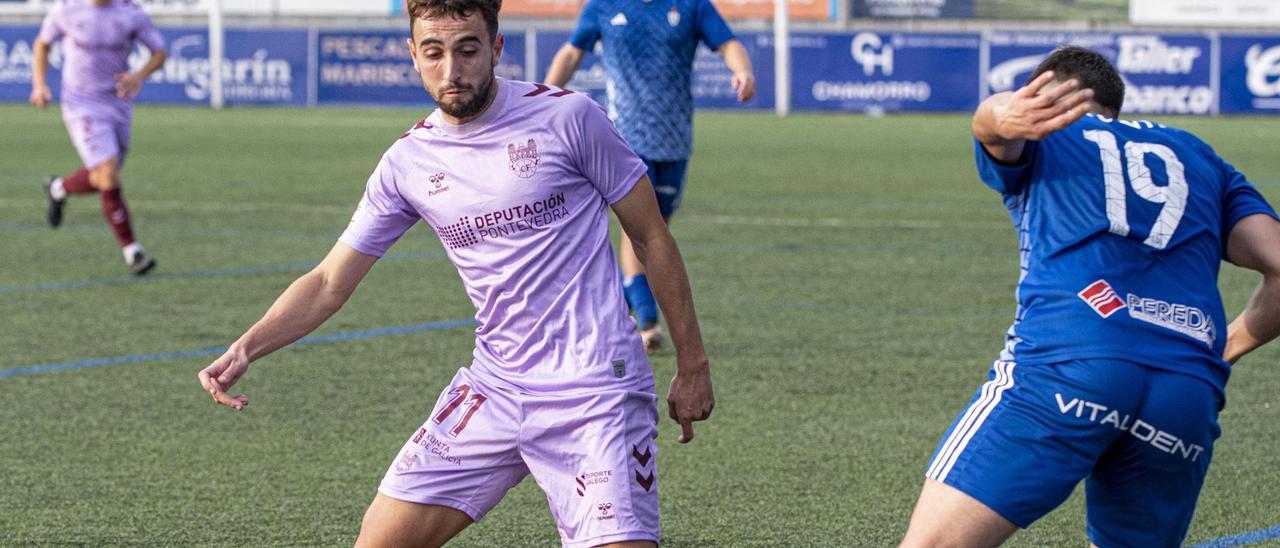 Chiqui, uno de los apercibidos para el partido del Compostela.