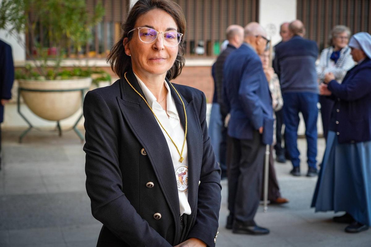 Manoli Pozo, directora del colegio Santa Teresa de Badajoz.