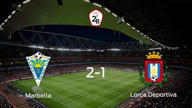 El Marbella vence 2-1 al Lorca Deportiva en el Antonio Lorenzo Cuevas