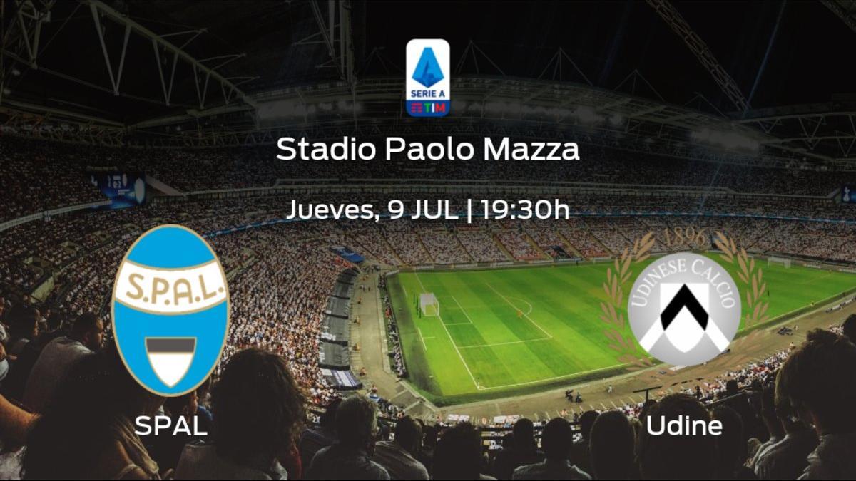 Jornada 31 de la Serie A: previa del duelo SPAL - Udinese