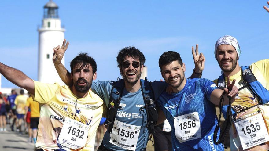 Alegría y buena energía para llegar a la meta