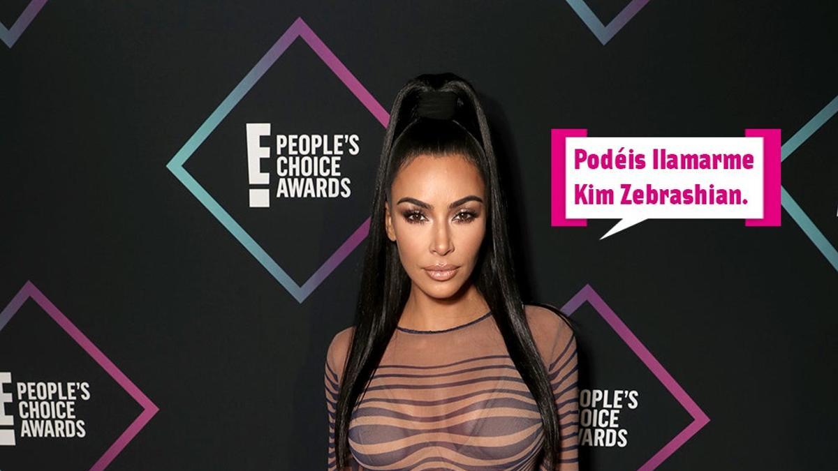 Los estilos más raros (y horteras) de Kim Kardashian