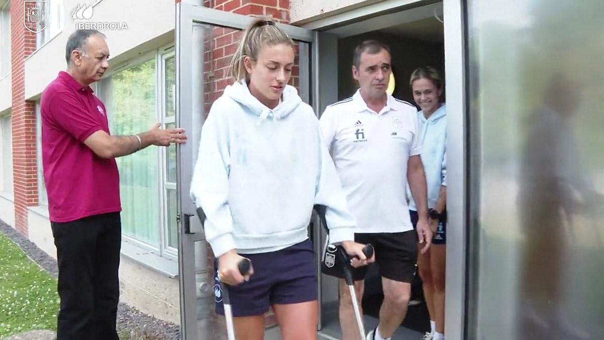 Alexia Putellas se rompe el cruzado a las puertas de la Eurocopa