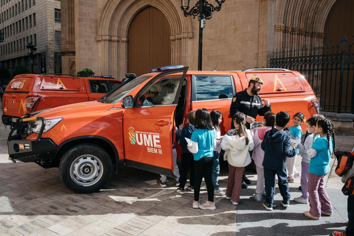 La UME conquista a la ciuddanía de Castelló