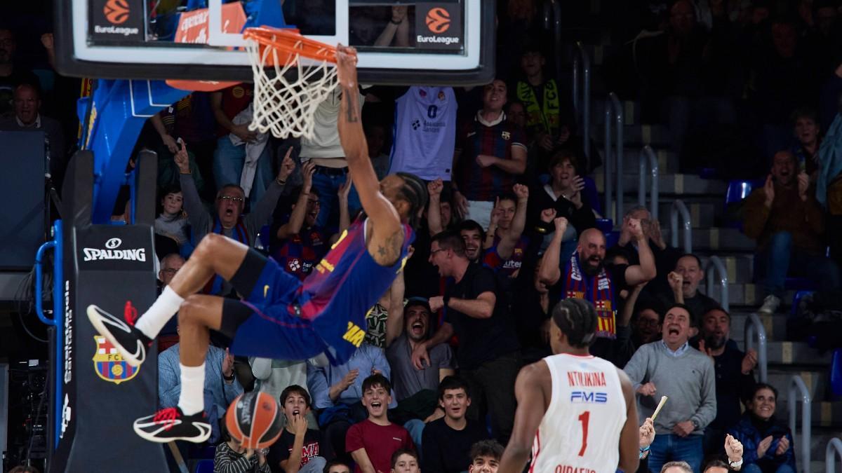 Kevin Punter finished with a dunk in the brilliant Euroleague victory against Olympiacos