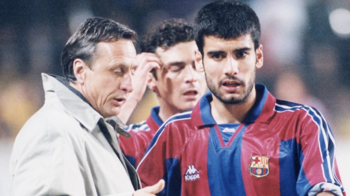 Johan fue el maestro de Guardiola y Amor