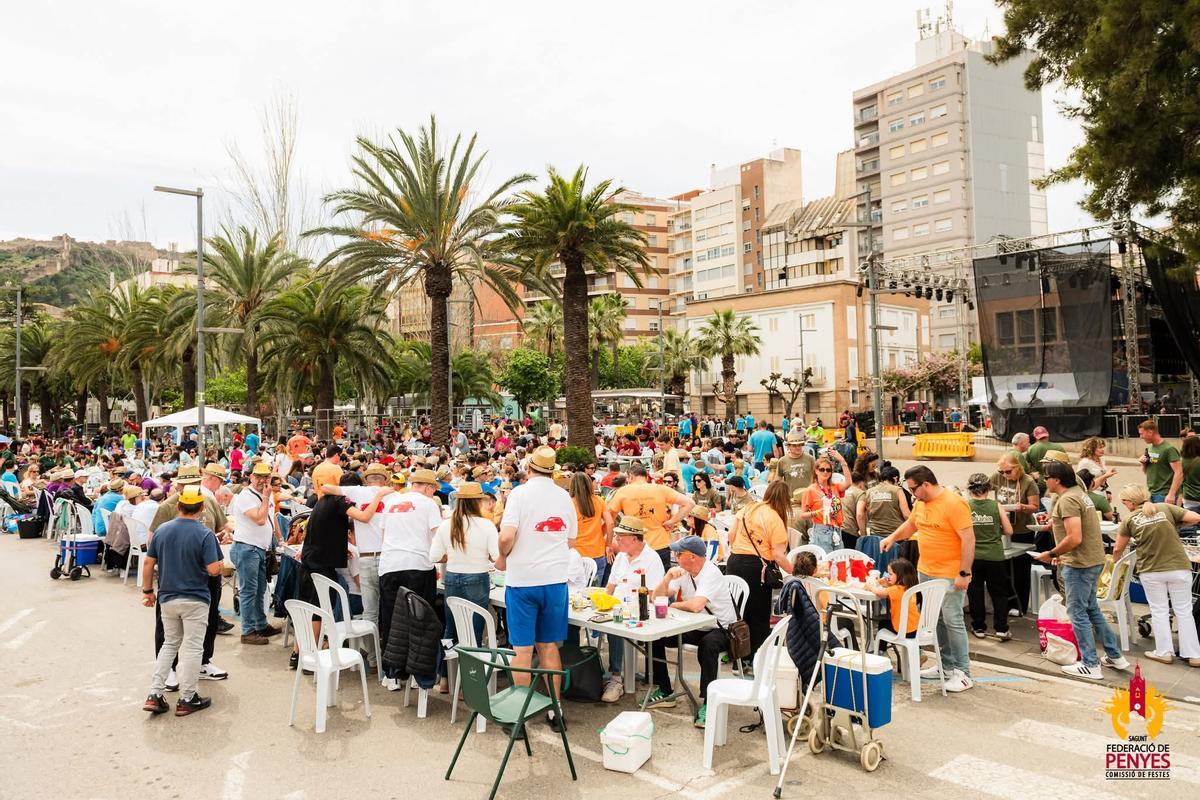 Fiesta de Germanor de las Peñas de Sagunt