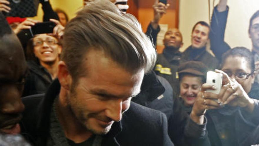 Beckham ayudó a UNICEF por interés