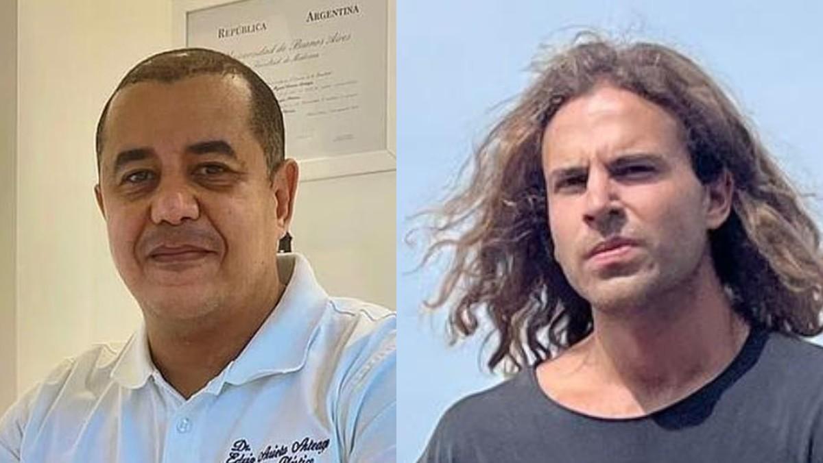 A la izquierda, Edwin Arrieta en una foto de su página de Facebook. A la derecha, Daniel Sancho detenido en Tailandia. A la izquierda, Edwin Arrieta en una foto de su página de Facebook. A la derecha, Daniel Sancho detenido en Tailandia.