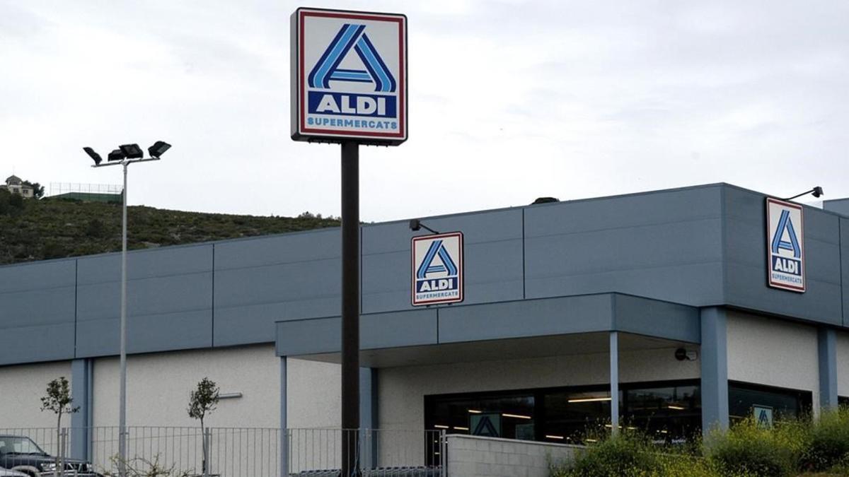 Un supermercado Aldi en Sitges.