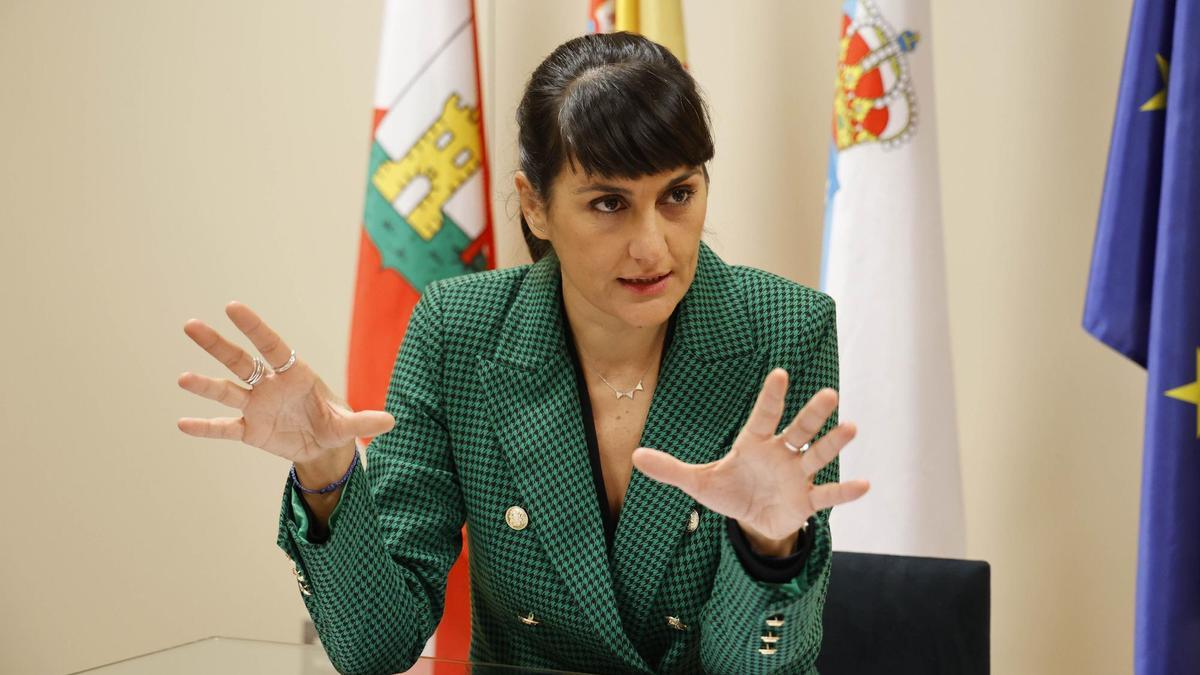 María González Veracruz, durante la entrevista con FARO.