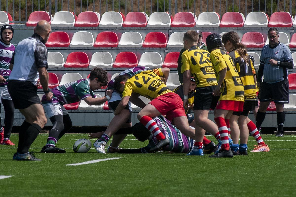 Una instantània de la final entre el Cat Central i el Màlaga RC