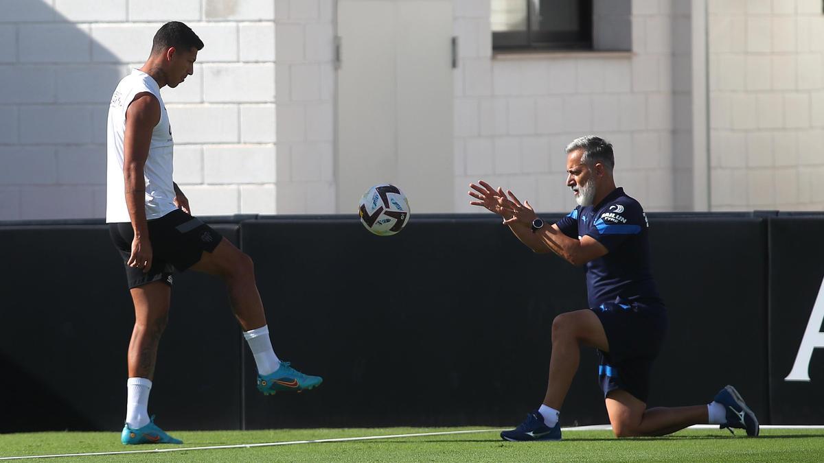 Así ha sido el entrenamiento del Valencia CF de hoy