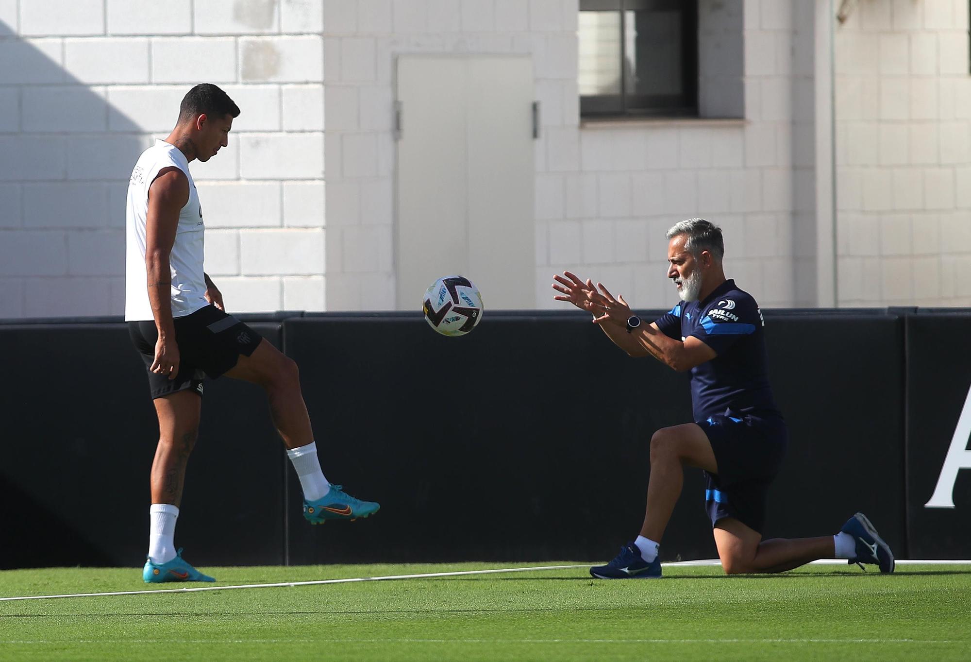 Así ha sido el entrenamiento del Valencia CF de hoy