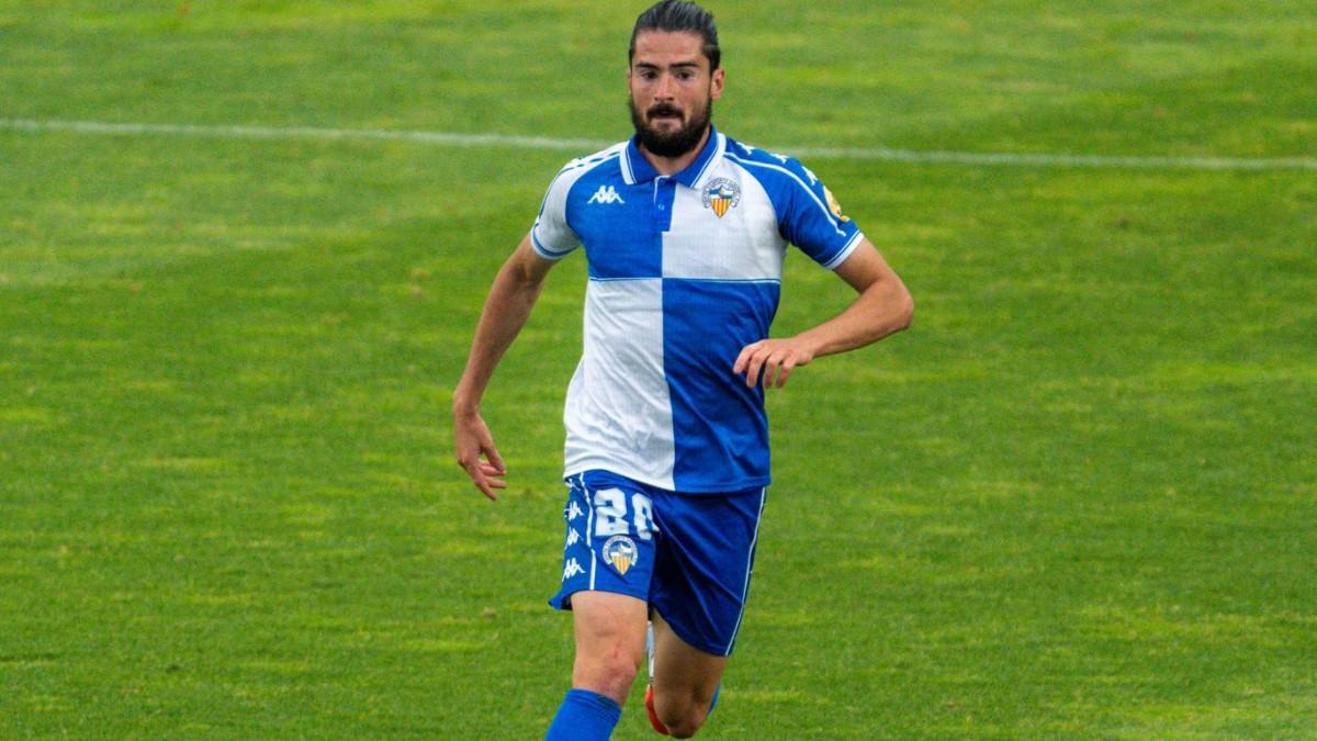 Urri, jugador del Sabadell