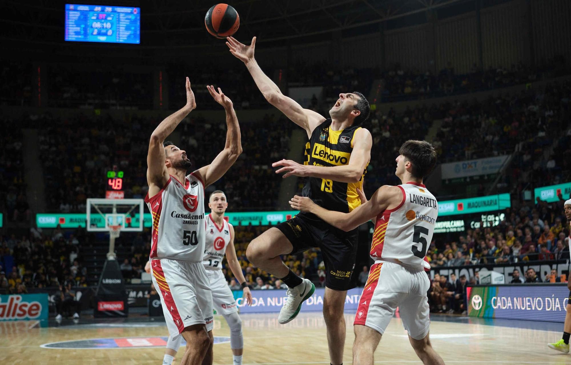 Partido de Liga Endesa Lenovo Tenerife-Zaragoza