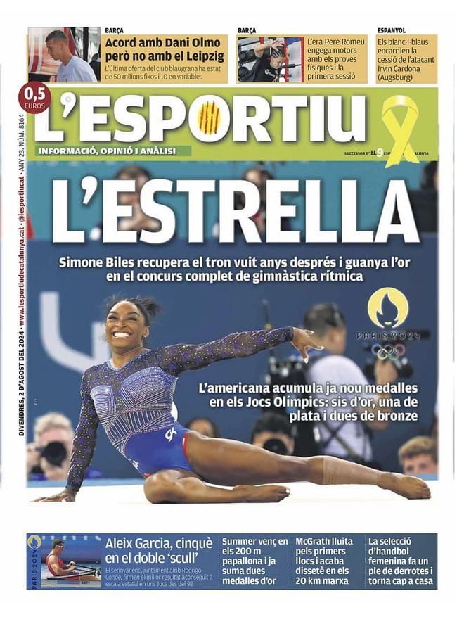 Las portadas de los periódicos deportivos de hoy, viernes 2 de agosto