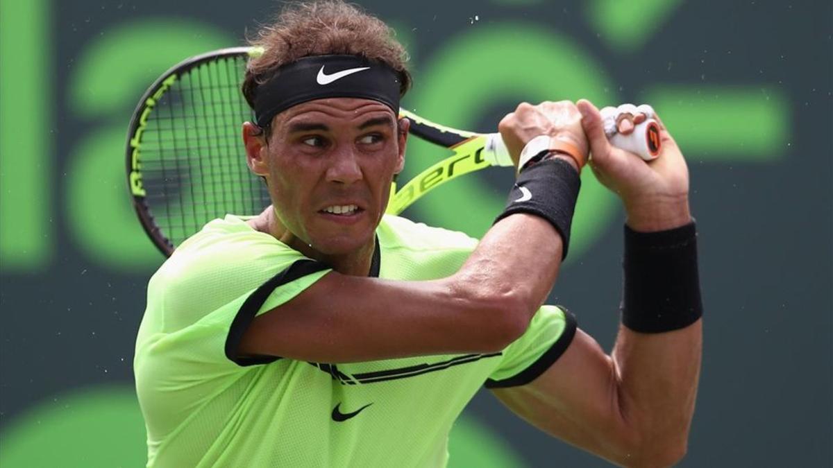 Rafa Nadal está preparando la gira de tierra batida