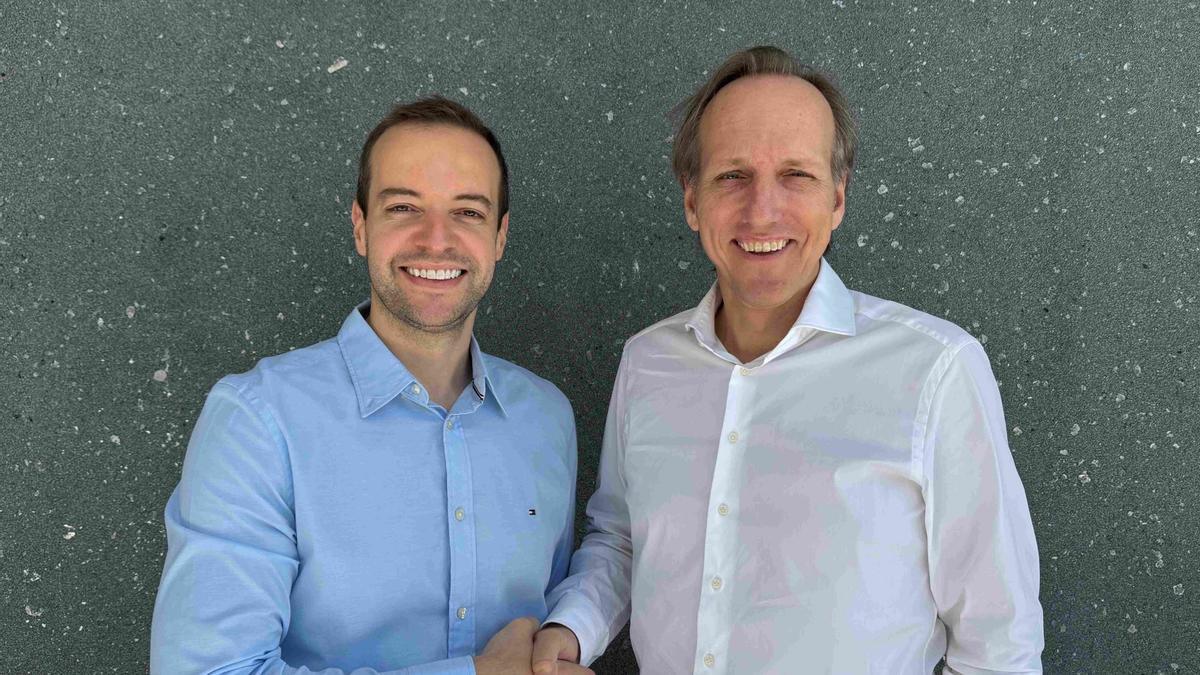 Eduardo Seara, socio gerente y fundador de SMX Logistics y Javier Romeu, CEO de TIBA
