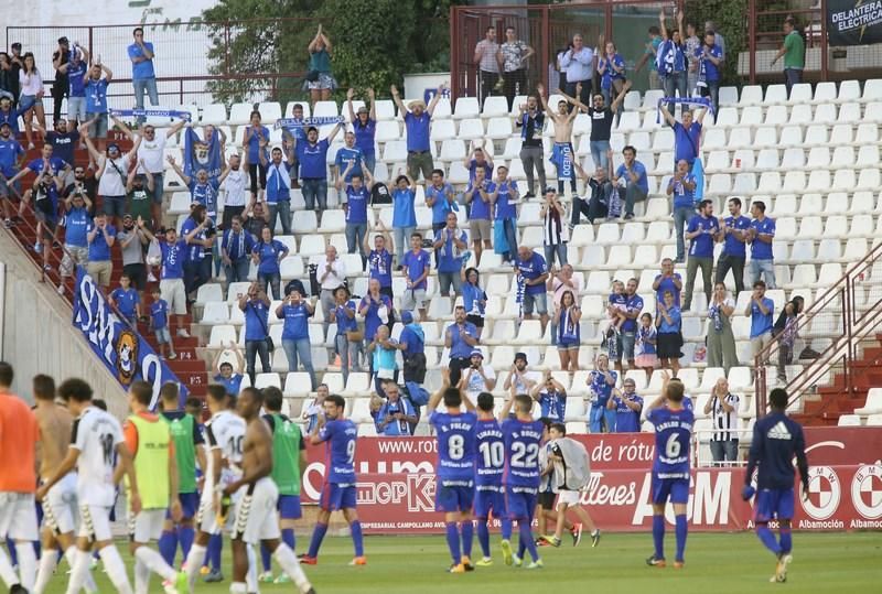 Partido entre el Albacete y el Real Oviedo