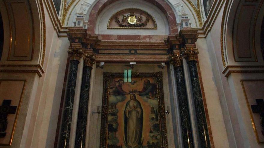 Capilla de la Inmaculada Concepción en la Iglesia del Sagrado Corazón de Jesús